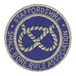 Staffordshire Smallbore Rifle Association Badge.