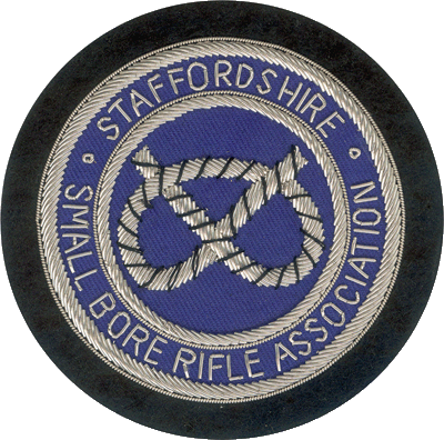 Staffordshire Smallbore Rifle Association Blazer Badge
